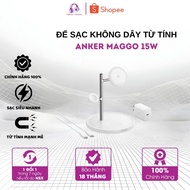 Anker MagGo B25M3 3-in-1 Magnetic Wireless Charger | Qi2 Fast Charger 15W