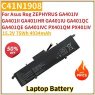 Laptop Battery C41N1908 15.2V 75Wh 4934mAh For Asus Rog ZEPHYRUS GA401IU GA401QC GA401QE GA401IV GA4