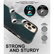 Casing for iphone 13mini iphone 13 iphone 13pro iphone 13 pro max Case Transparent carbon Shockproof