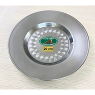 SUS430 Stainless Steel Shallow Plate 21cm No label