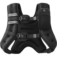 ZELUS Load-bearing Vest, 6lbs/8lbs/12lbs/16lbs/20lbs/25lbs/30lbs Weight-bearing Vest with Reflective