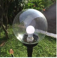 Lampu Taman / Pilar Bulat Bening DLX TP2