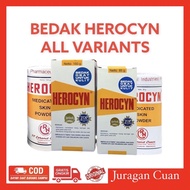 Herocyn Powder 50gr, 85gr, 100gr/150gr/200gr/HEROSIN Powder BABY/BABY/Prickly Sweat/Itching - Itchin