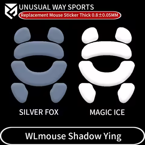 UnusualWaySports Mouse Skates Feet WLmouse Shadow Ying Cambered Surface PTFE Anti Collapse Magic Ice
