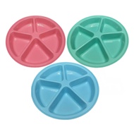 5-Compartment Tray Orchid Food Container Diameter 32 x 4.5 S.m. There Is Tis. Big 1 Brand Model 148-