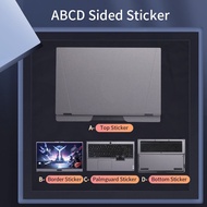 Laptop Skins For Lenovo 2023 Legion Pro 5/7 Stickers Slim 5/7 16 inches Solid Colour PVC Sticker for