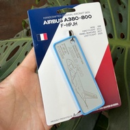 ✨Airlinertags France Airlines A380 Airlines Big Fat Airplane Mongolian Civil Airlines Pendant Keycha