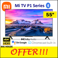 [2023 NEW] Xiaomi 55 inch 4K UHD Google Android LED TV L55M6-6ARG HDR Mi TV P1 Series