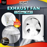 [3 YEARS WARRANTY] Wall / Ceiling Exhaust Fan 6" / 8" / 10" / 12" Kipas Ekzos Ventilation Fan 抽风机 Ex
