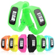 Silicone Electronic Pedometer Bracelet Watch Multifunctional Pedometer Sports led Electronic Watch