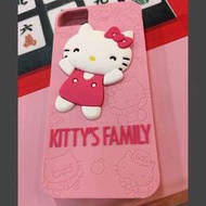 正韓 iPhone 5/5s Kitty 矽膠手機套 （二手）