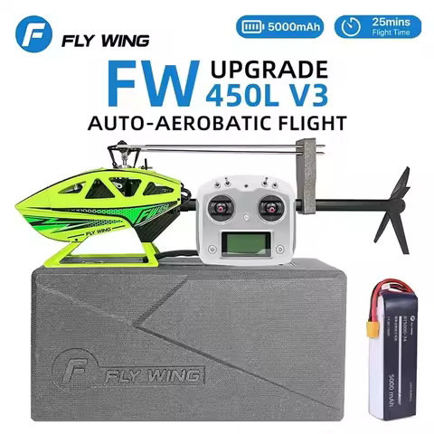 FW450 V3 New 6-Way Alloy Aircraft Model Electric Remote Control Helicopter H1 Control Gps Self Stabi
