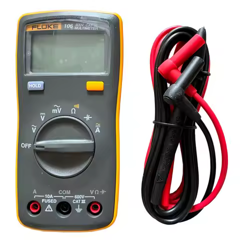 Fluke 106 Handheld Digital Multimeter 600V 10A CAT III Meter Multimeter