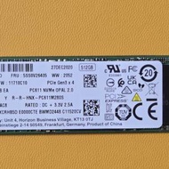 【大廠保證・效能首選】512GB NVMe SSD ...