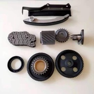 4m40 4m40t timing chain repair kit for mitsubishi nativa pajero delica diesel engine me200244 me2002