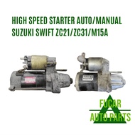 USED HIGH SPEED STARTER AUTO/MANUAL SUZUKI SWIFT ZC21/ZC31/M15A JAPAN PARTS
