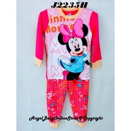 235H ❤️Clearance❤️J2 HEYOU Kids Girl Cartoon Cotton Sleepwear Pajamas Set Minnie (3y, 5y, 6y)