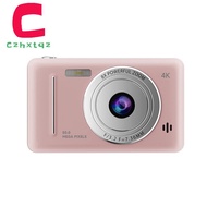 4K Digital Camera Portable Retro CCD Camera Entry-Level Camera Dual Camera Flash 50 Million Pixels A