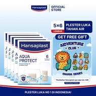 HANSAPLAST Aqua Protect Waterproof Plaster, 6 Pack, P3K Waterproof Plaster - BIG Bundle