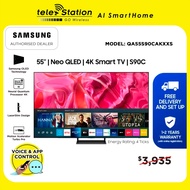 Samsung 55” S90C OLED 4K Smart TV (2023) 4 Ticks │ 1+2 Year Local Warranty
