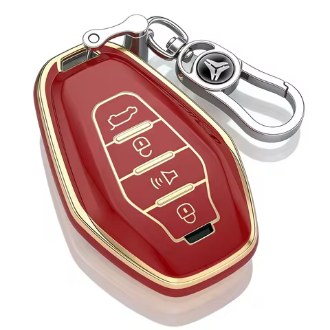 Car Key Cover Case for Chery Jetour X70 X70plus X70m X90plus X95 Pro 4 Buttons Auto Key Protector Ri