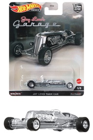 Hot Wheels HCJ85 Car Culture J Leno Garage - Jay Leno Tank Car [3 Years Old and Up] Silver