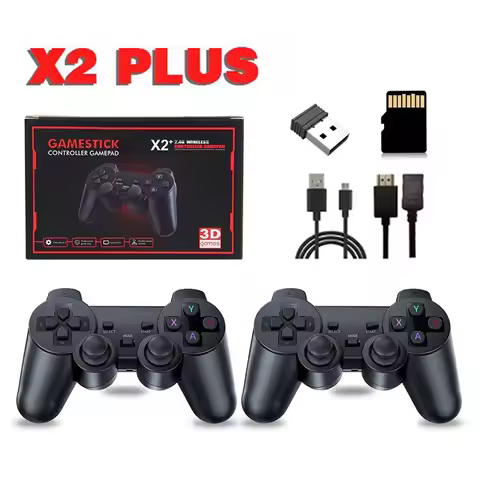 4K Retro Games Console HD Video Games with 2 Wireless Controller Supports 20 emulator Plug and Play 
