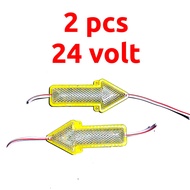 2 Pcs LED modul panah 24 volt LED panah sein 24 volt
