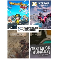 (PC GAME) 4 IN 1 Rescue Party: Live! Xtreme Aces Racing Field of Glory II Tested on Humans: Escape R