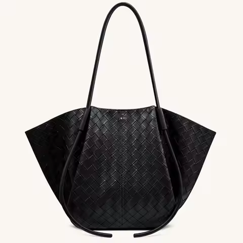 JWPEI tote bag new leather trend versatile portable wing bag large capacity