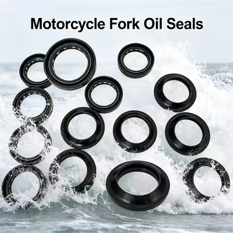 2/4/8pc 43x55x11 Front Fork Dust Oil Seal 43 55 For Yamaha FZ6N FZ6 N FZ6 S2 FZS1000 FAZER MT01 1600