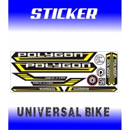 Decal Sticker motif striping bike motif/bmx bike Sticker/bike motif Variation universal Sticker bike
