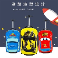 Children Trolley Case Car Trolley Case Cartoon Car Trolley Case Children's Riding Case Birthday Gift