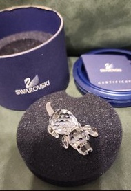 施華洛世奇 Swarovski 水晶小狗擺飾，屬於 "Pet's Corner" 系列，已絕版! (接近全新)