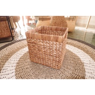 Cube Box - Multipurpose box - storage box - multipurpose storage - rattan box - water hyacinth box