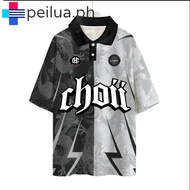 Choii 2024 Jersey Thailand New Design Anti Select Tshirt Black Baju Lelaki Berkolar Murah Microfiber