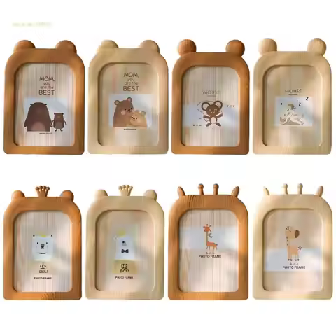 Photo Frame 7inch Cartoon Picture Frame Baby Room Kindergarten Decors Dropship