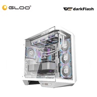 Darkflash Arcee Dy470 Dual Chamber Atx Casing - White (Df-Dy470-Wh)