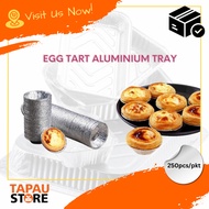 (250PCS) Egg Tart Aluminum Foil Tray / Fruit Tart Tray / Cupcake Mold