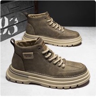 SENMA--厚底英倫休閒鞋靴【卡其色】39-44碼【下單後聯絡客服確認尺碼】