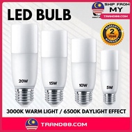 Trand88 5W 10W 15W 20W LED Bulb 3000K Warm Light 6500K Daylight Bulb Mentol Lampu E27 Energy Saving