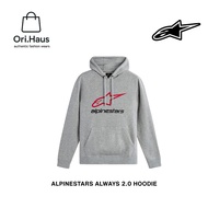 ALPINESTARS ALWAYS 2.0 HOODIE Pullover Hoodie Unisex Hoodie 100% Original Baju Ride Hoodie Alpinesta