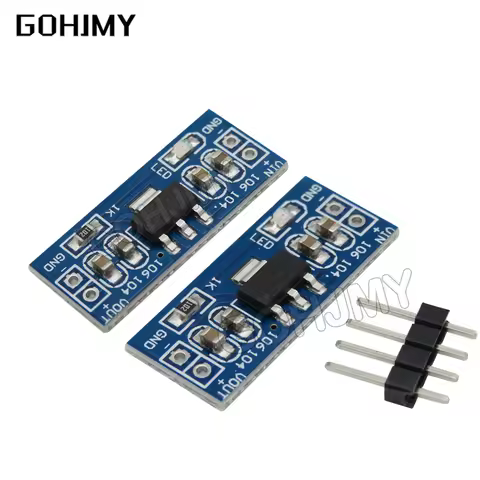 AMS1117 LM1117 4.5V-7V To 3.3V 5.0V SMD DC-DC Step Down Buck Converter Power Supply Module DC-DC For