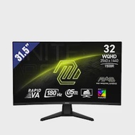 Màn hình Msi MAG 32CQ6F 31.5" (WQHD (2K) 2560 x 1440/ Rapid VA/ 180Hz/ 0.5 ms)