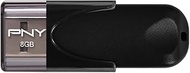 PNY USB Flash Drive 2.0, 4 Standard -Black 8 Go 8 gb, FD8GBATT4-EF