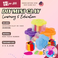 DIY Mini Clay Art Craft Creativity Toys Kids Party Gift, DoorGift, Kindergarten Children Tanah Liat
