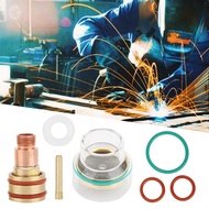 Emily-SG Generic TIG Torch Glass Cup  TFM53NCN Welding Kit Collet for WP17 WP18 WP26 with Transparen