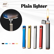 Metal Handheld Lighter, Regular Cigarette Lighter, Refillable Butane Lighter (Gas Not Included)