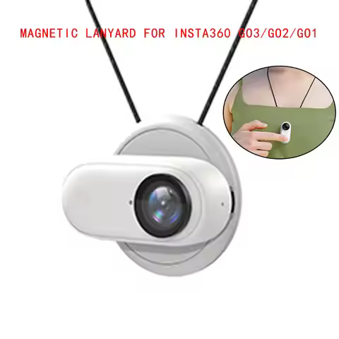 Magnetic Lanyard For Insta360 GO 3 / GO 3S GO2/GO1 Sport Camera Pendant Holder Quick Release Neck St
