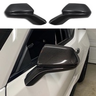 Real Carbon Fiber Mirror Cover Caps Overlay for 2016-2024 Chevy Camaro SS RS ZL1